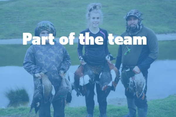 Part of the team