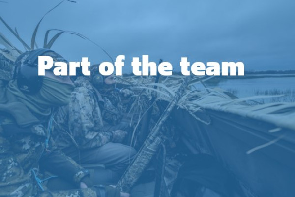 Part of the team