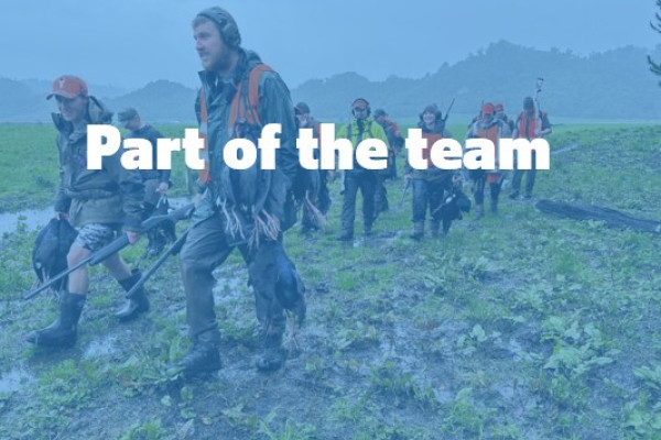 Part of the team