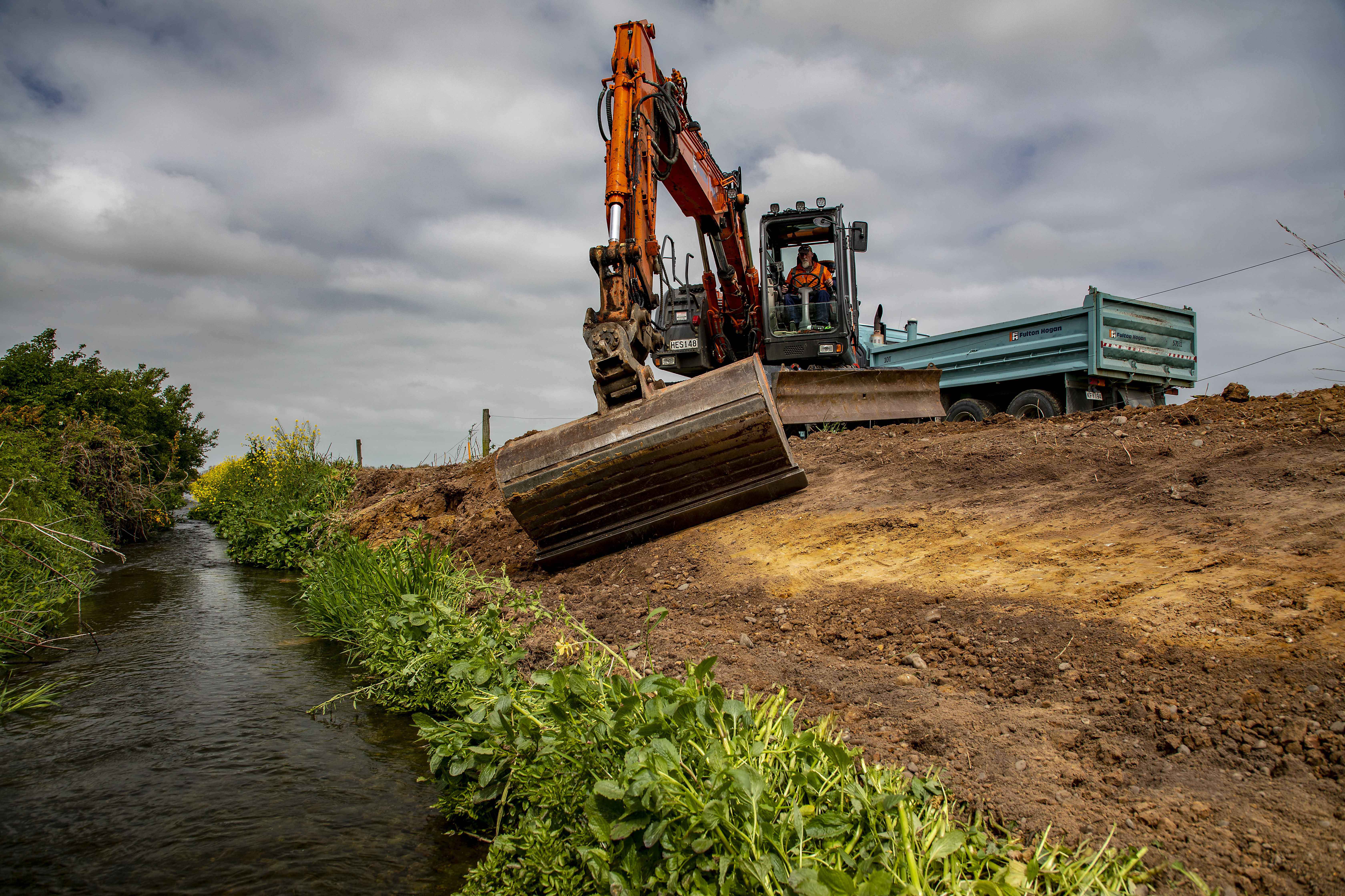 3. Fulton Hogan donated their resources to help restore the stream including reshaping the oversteepened banks 1