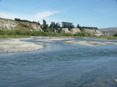 Braided river below Whanawhana