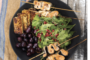 Grilled Salmon Salad - Photographer: Sally Greer
