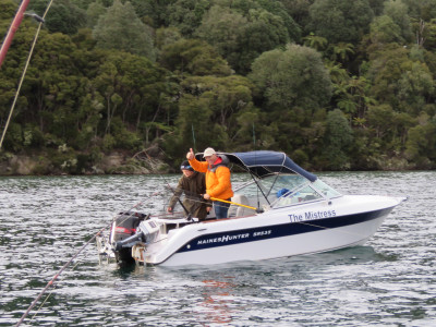 Lake Tarawera trolling 3