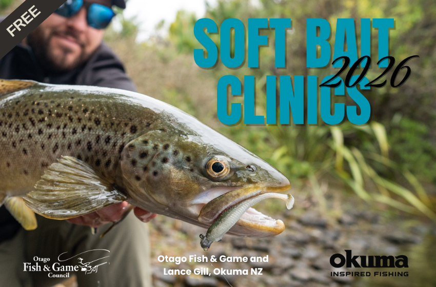 2026 Otago Soft Bait Fishing Clinics