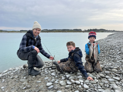 RLCSI2025.1 Mum and her boys out there doing it, Opening Day 2024. Credit Blake Harper