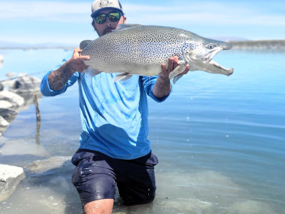 WFR2425 67 Jayden Johns with a seriously big brown trout.