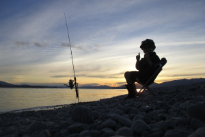 WFR1718.29Micah Thompson reckons a rod holder and a deck chair are choice for bait fishing