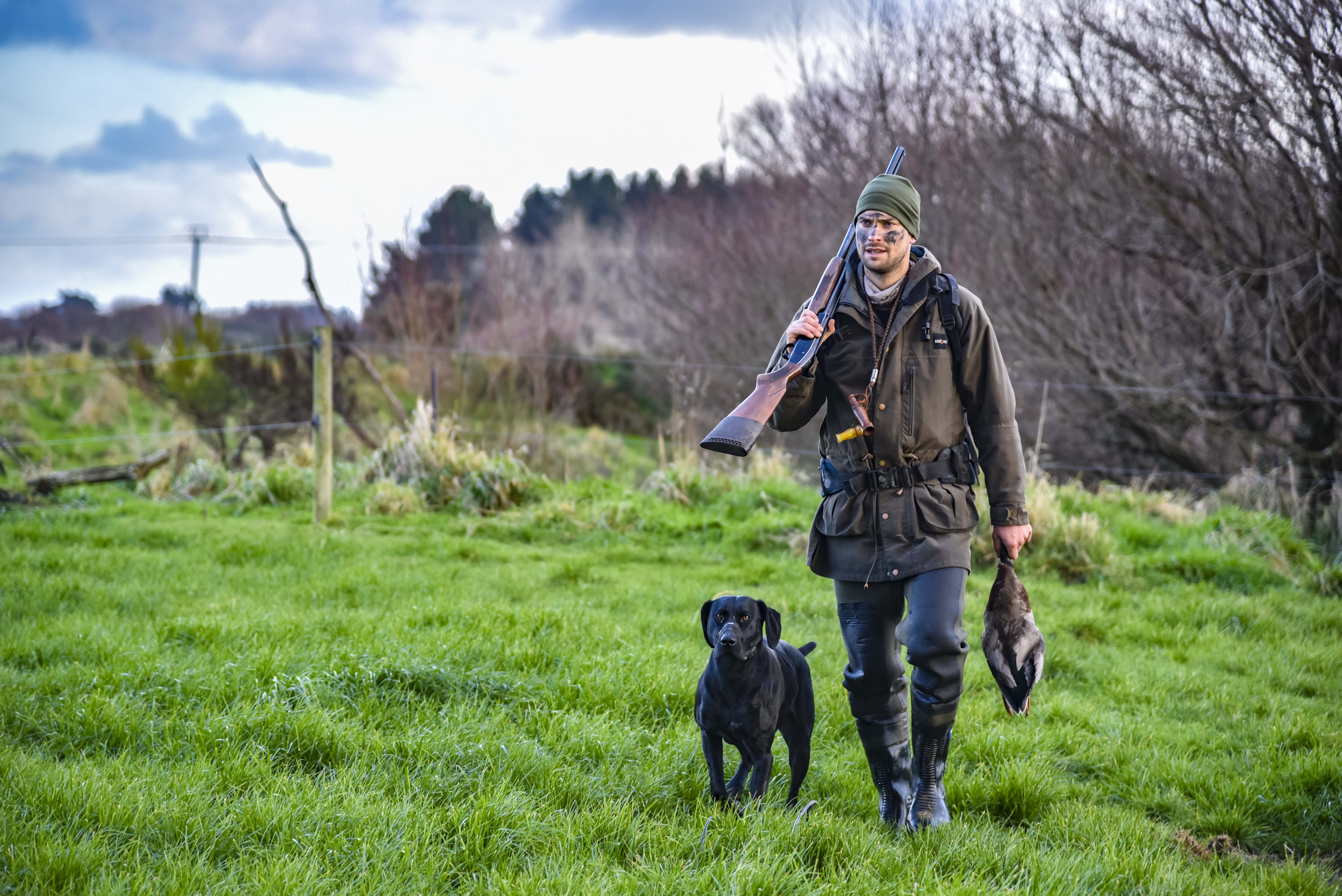 Cohen and Emma hunting 1