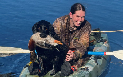 boat hunting dog ccd