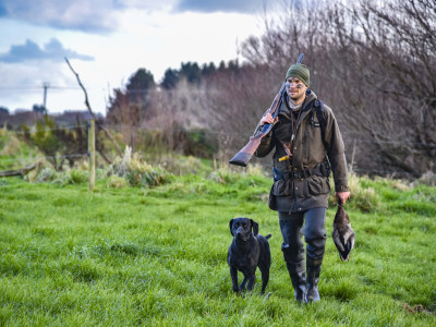Cohen and Emma hunting 1