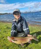 Alfie Fuller 2kgs rainbow Rotorua lakes 270626